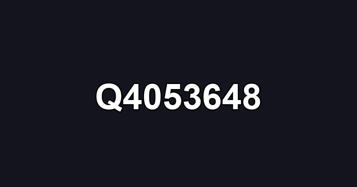 Q4053648