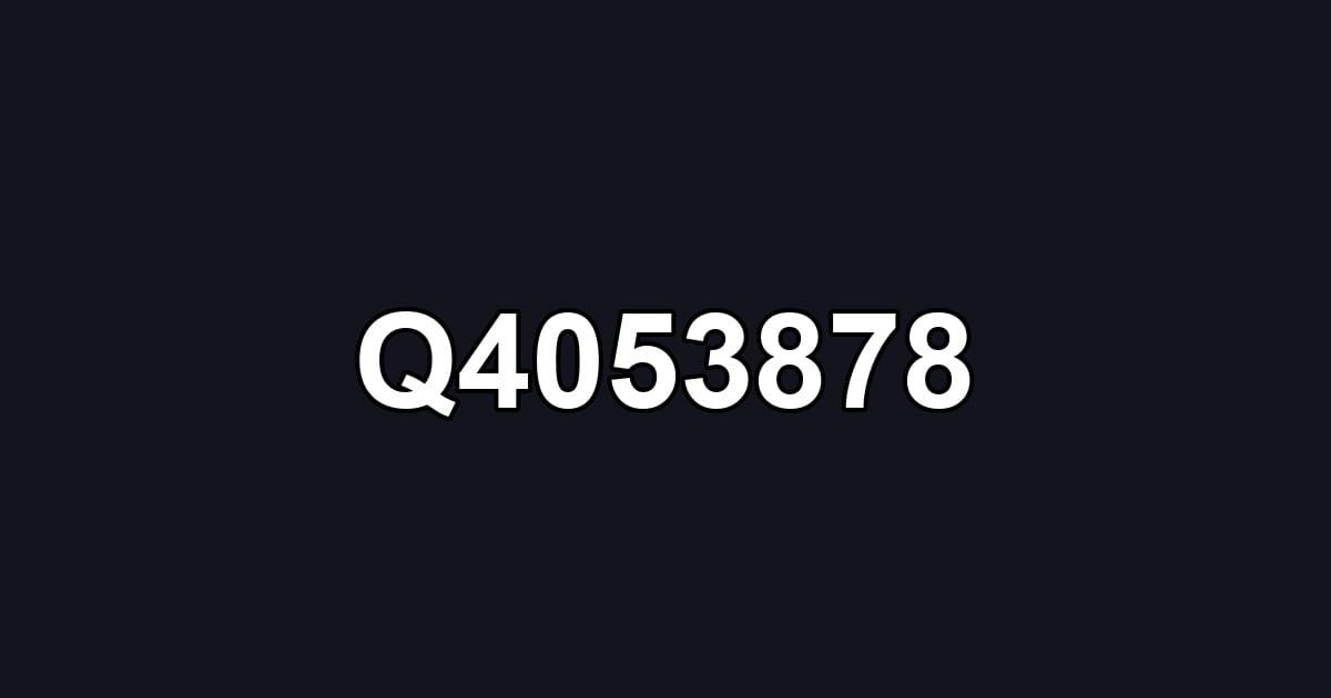Q4053878