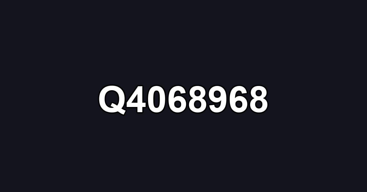 Q4068968