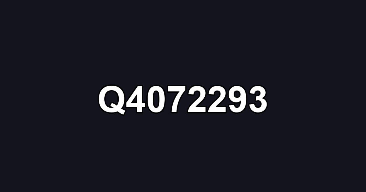 Q4072293