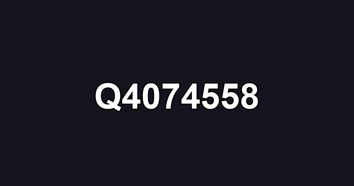 Q4074558
