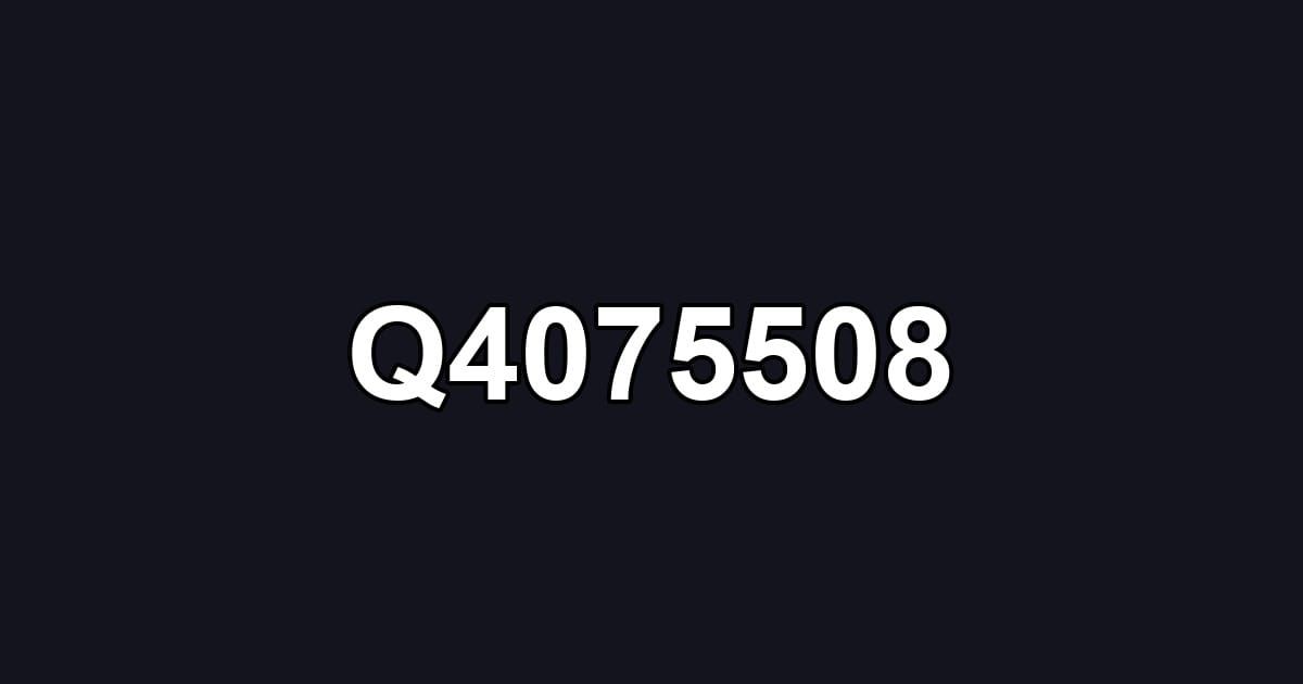 Q4075508