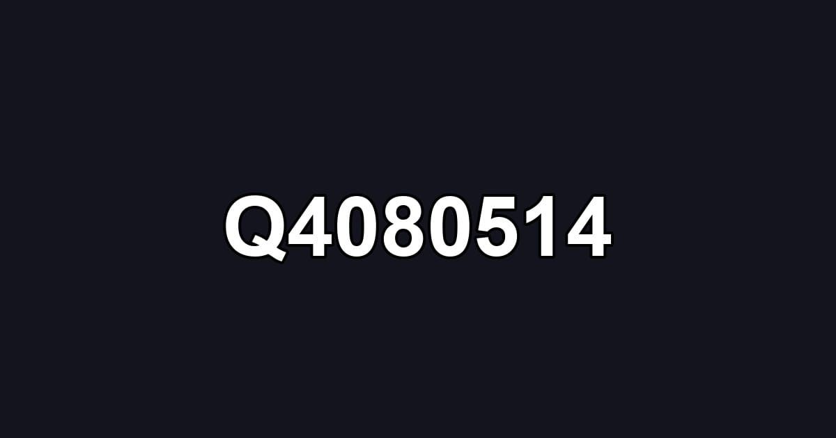Q4080514