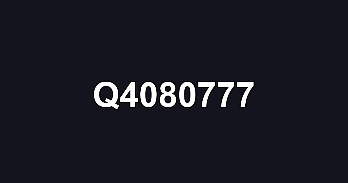 Q4080777