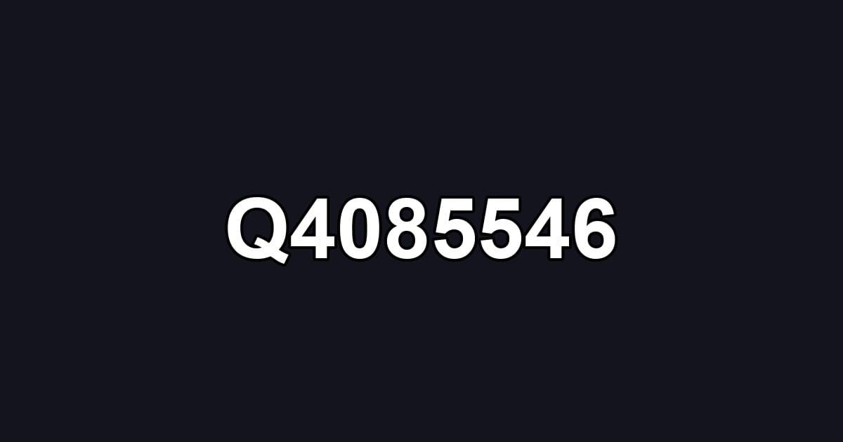 Q4085546