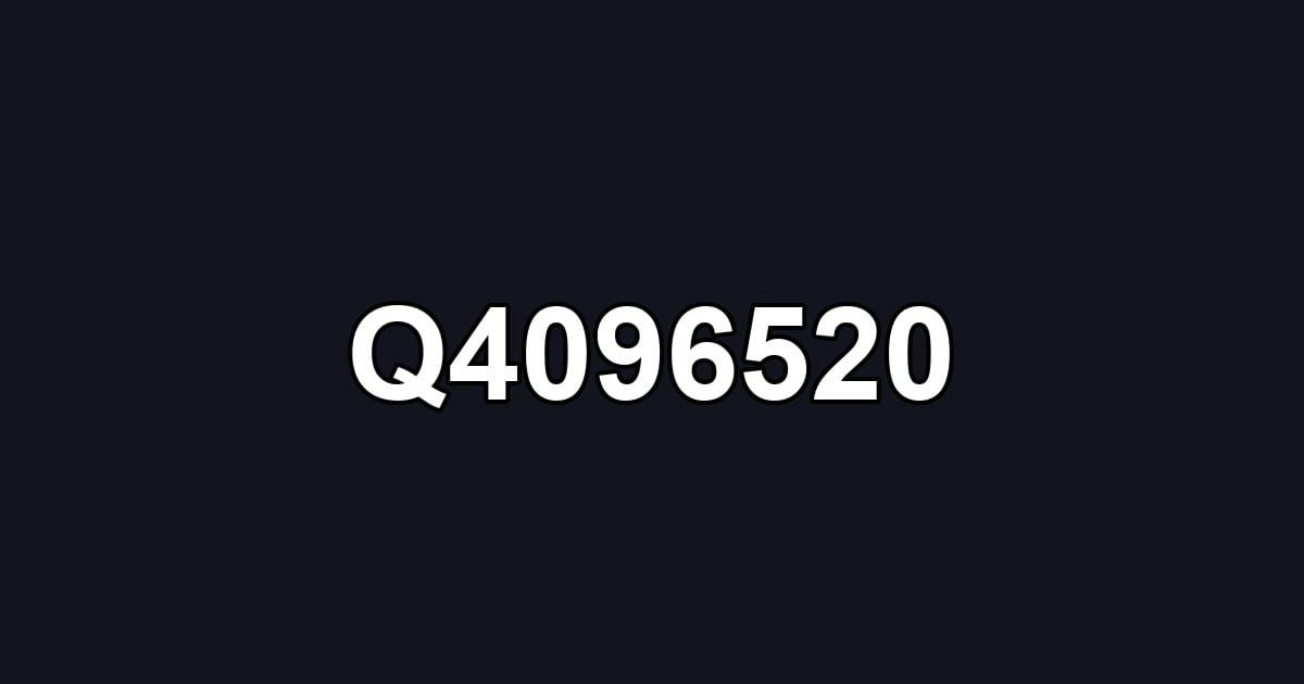 Q4096520