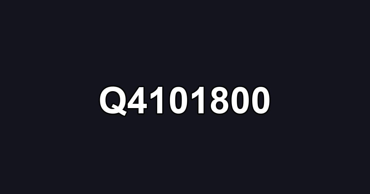Q4101800