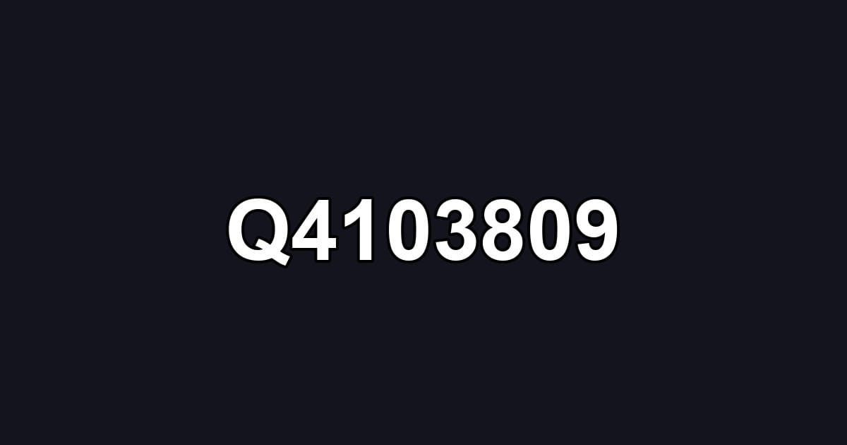 Q4103809