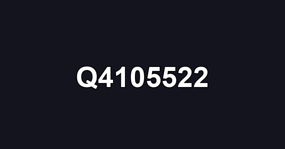 Q4105522