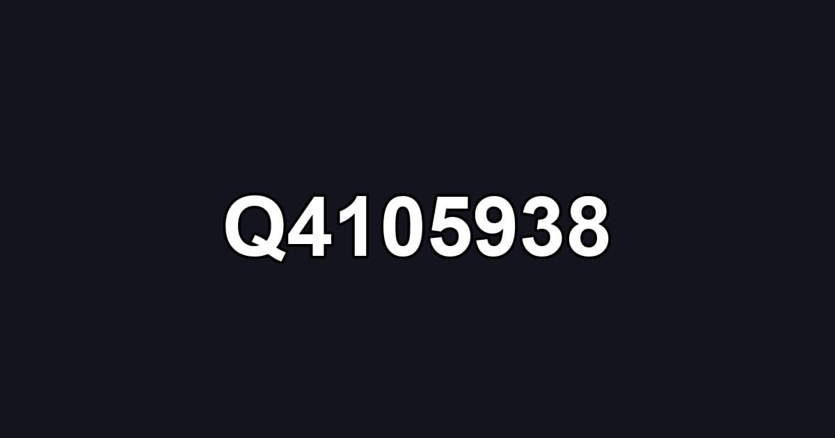 Q4105938