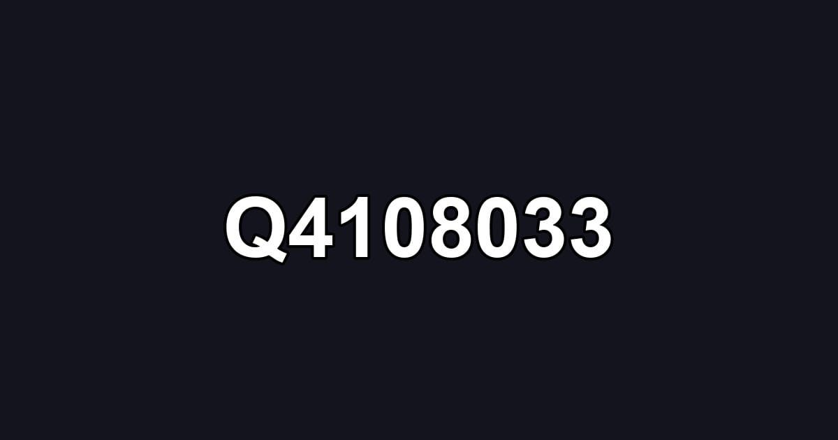 Q4108033