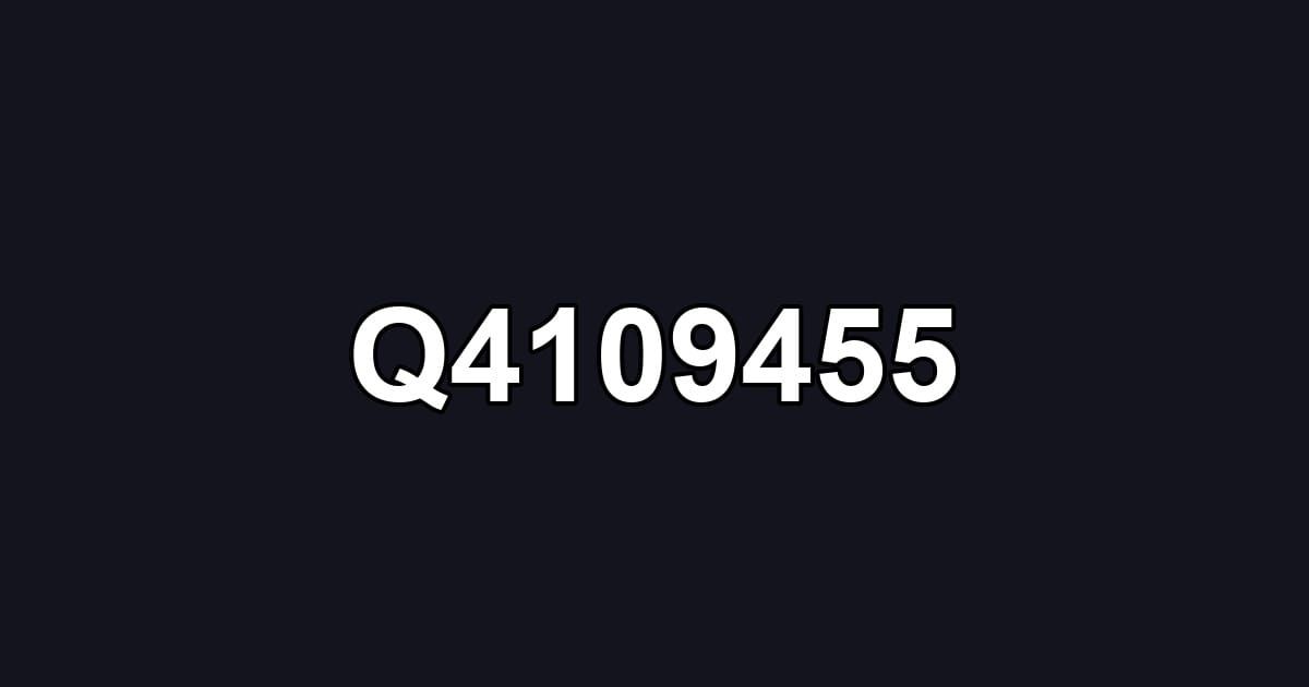Q4109455