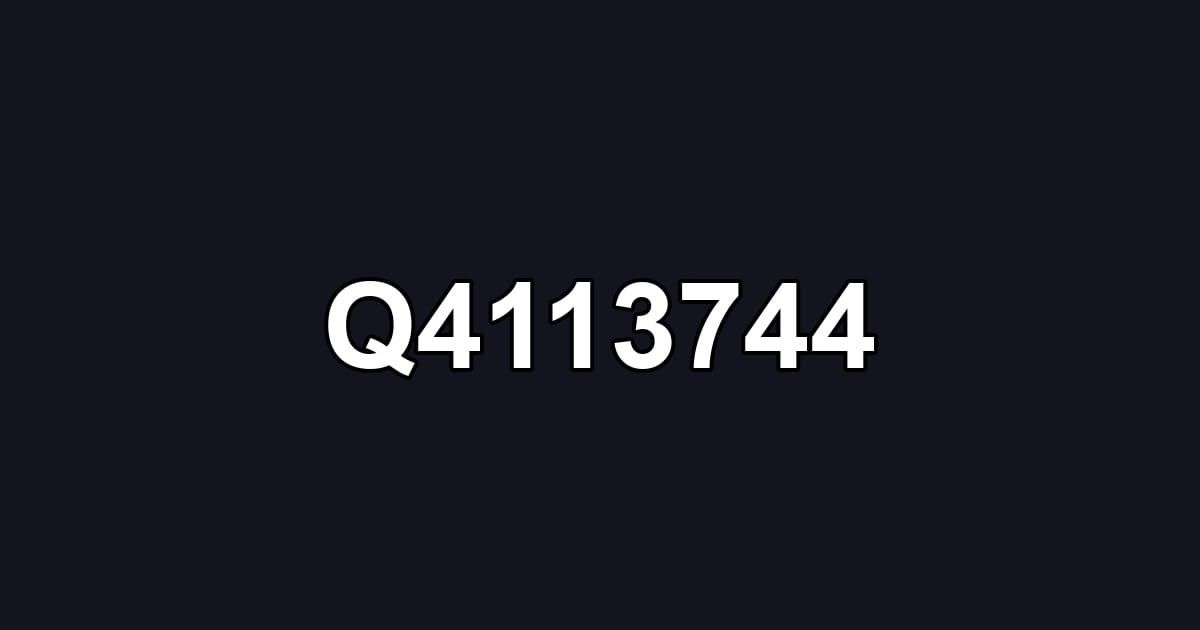 Q4113744
