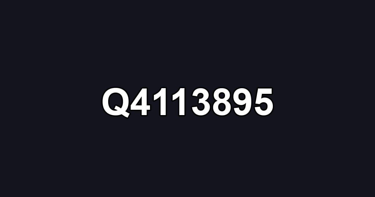 Q4113895