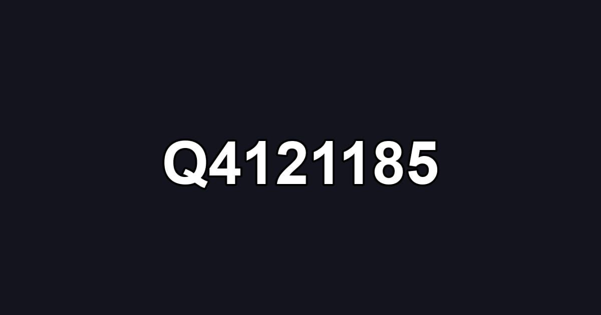 Q4121185