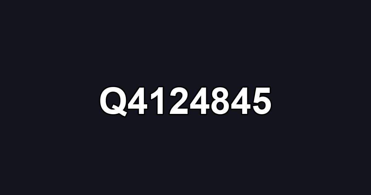 Q4124845