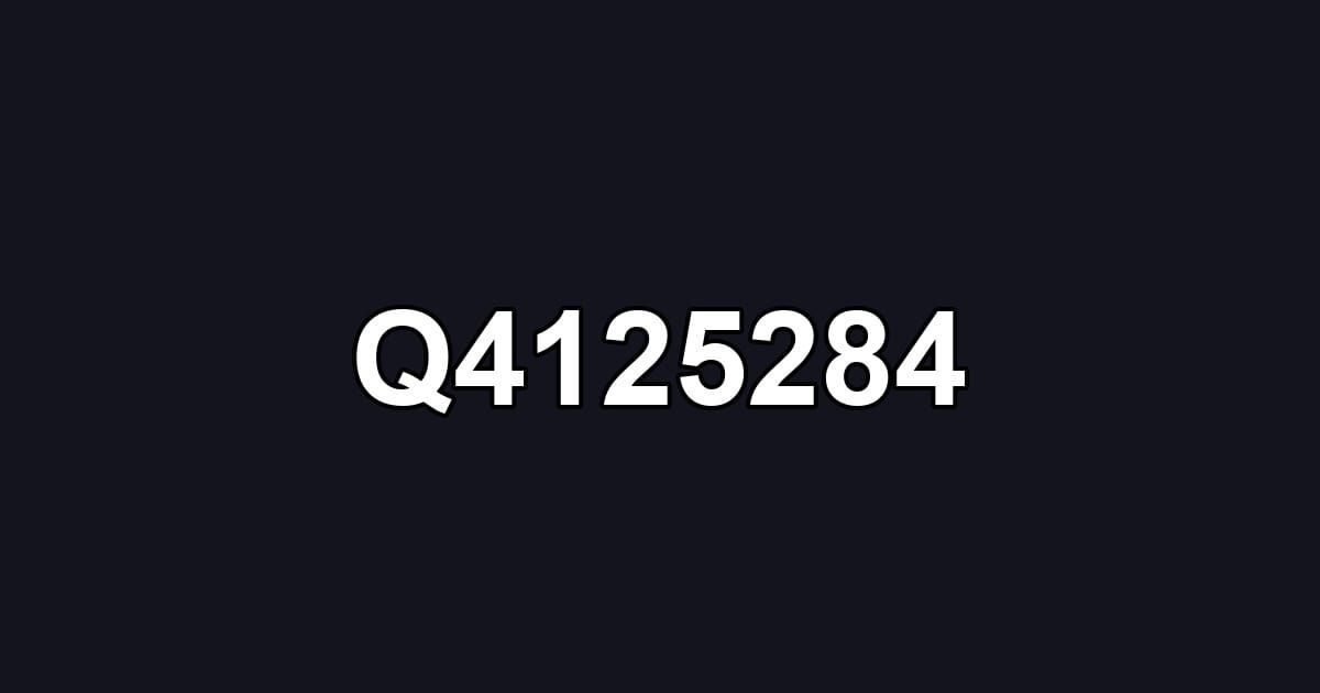 Q4125284