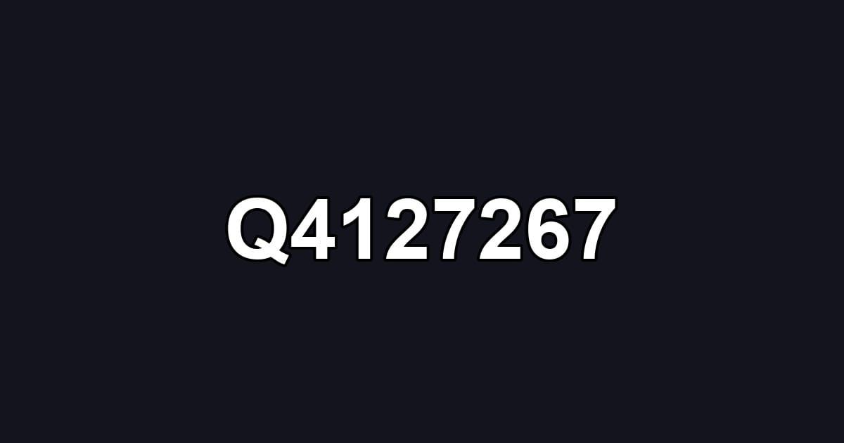 Q4127267