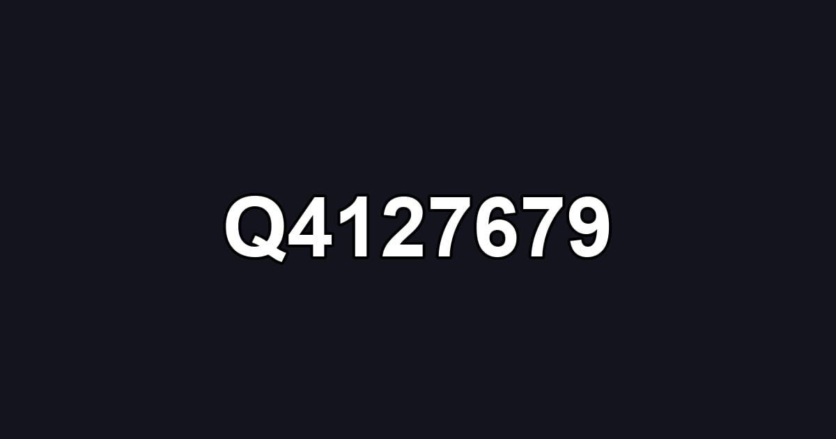 Q4127679