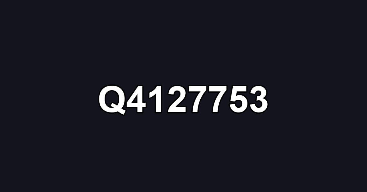 Q4127753