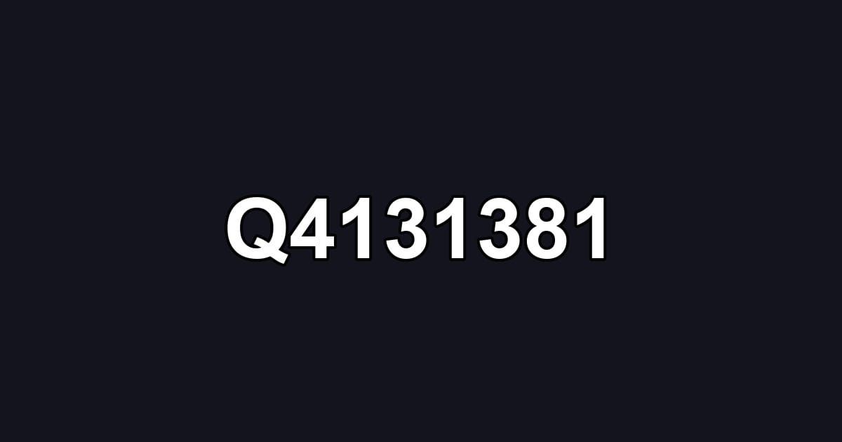Q4131381