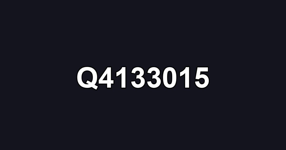 Q4133015