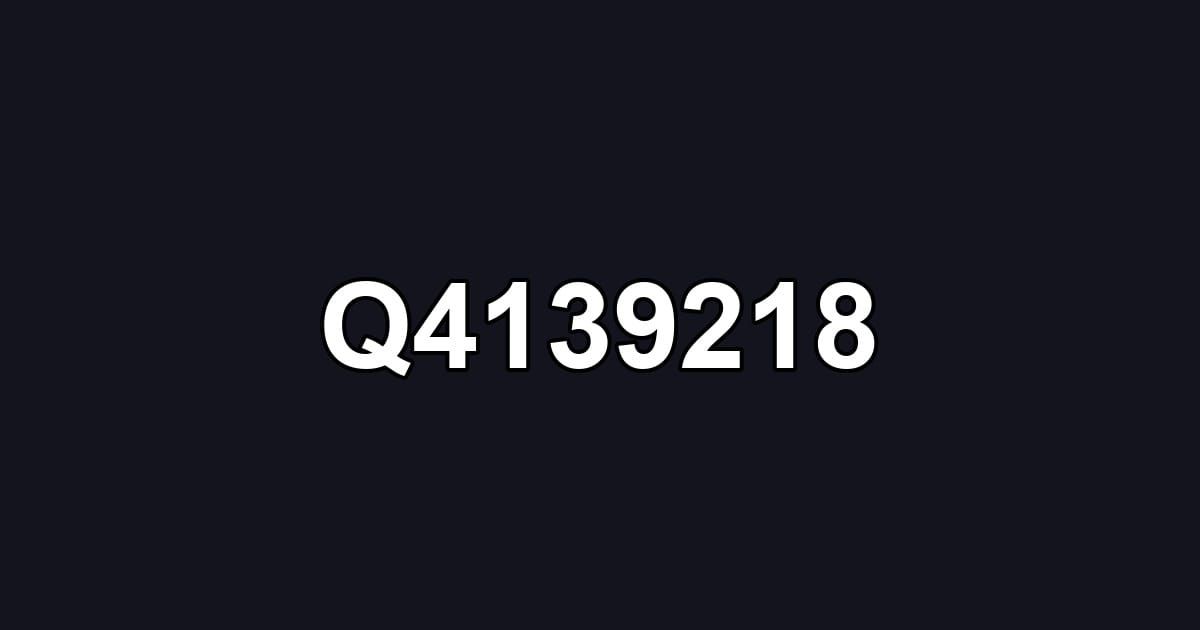 Q4139218