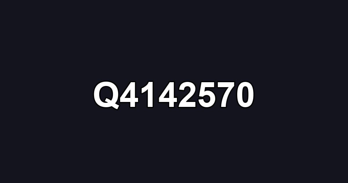 Q4142570