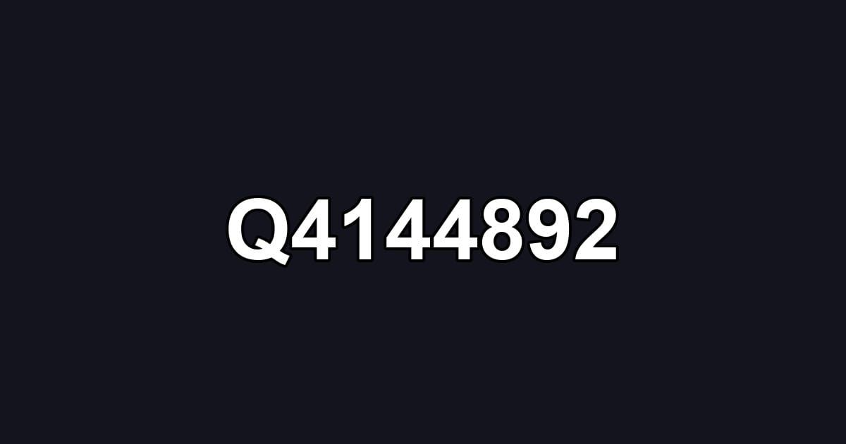 Q4144892