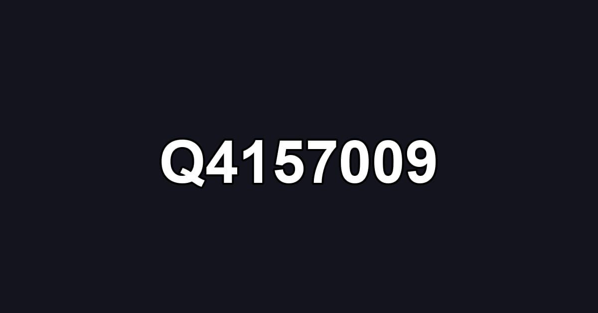 Q4157009