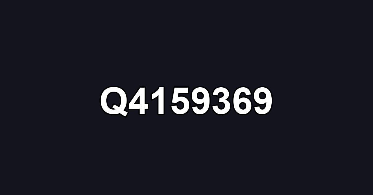 Q4159369