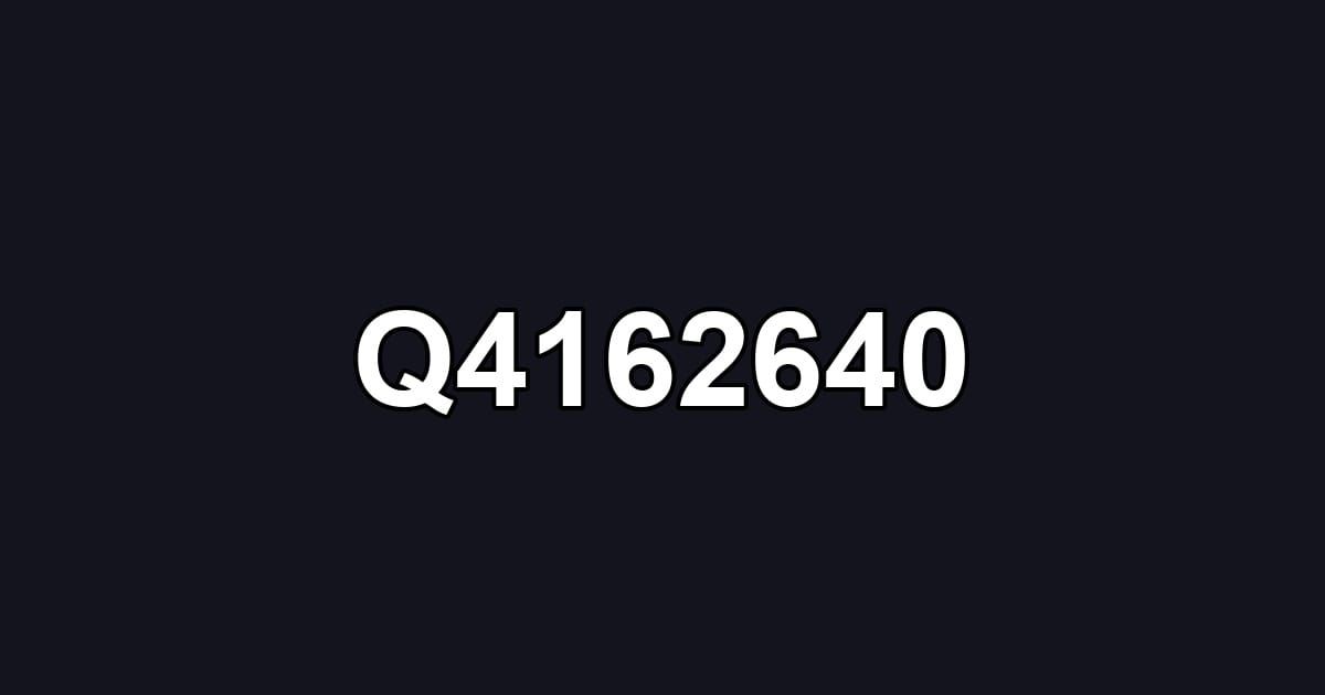 Q4162640