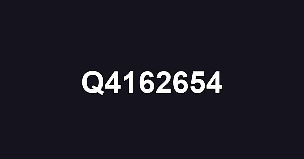 Q4162654