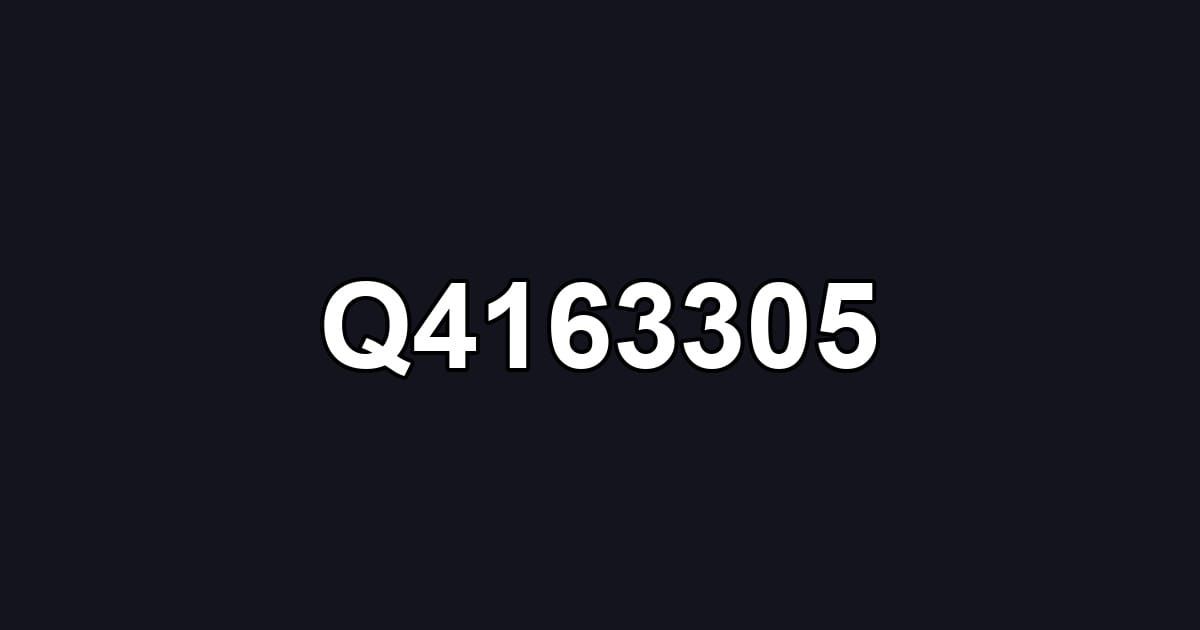 Q4163305