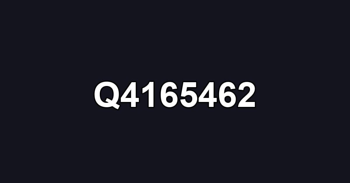 Q4165462