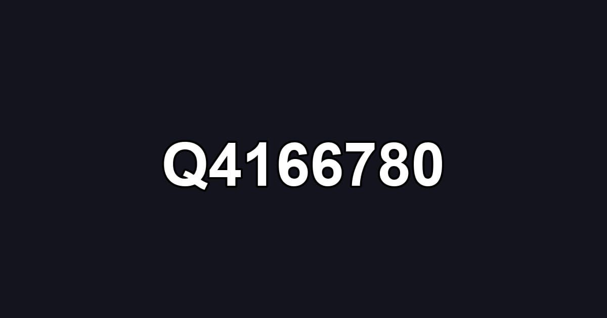 Q4166780