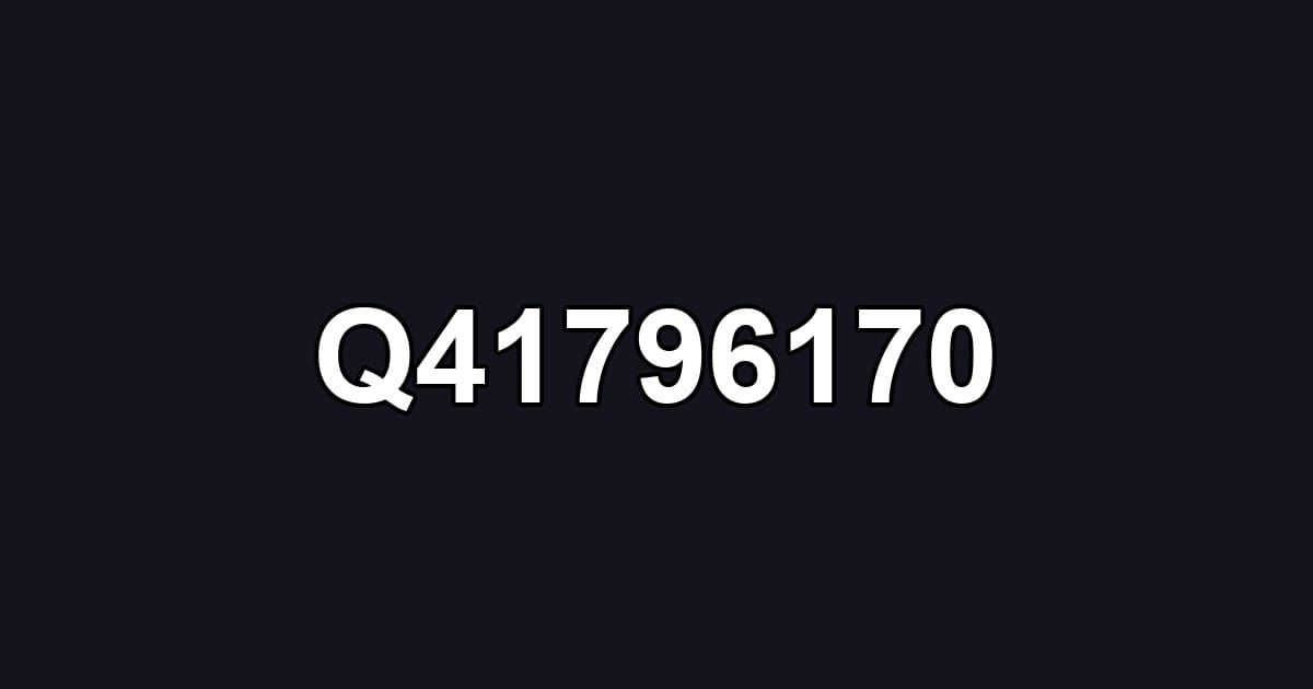 Q41796170