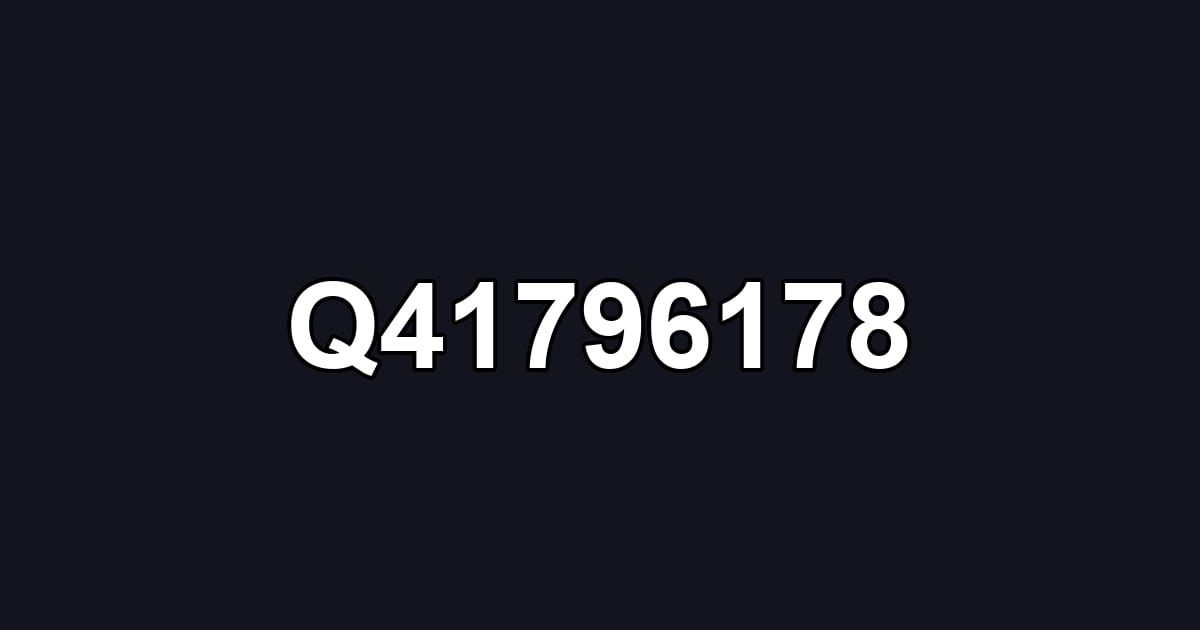 Q41796178