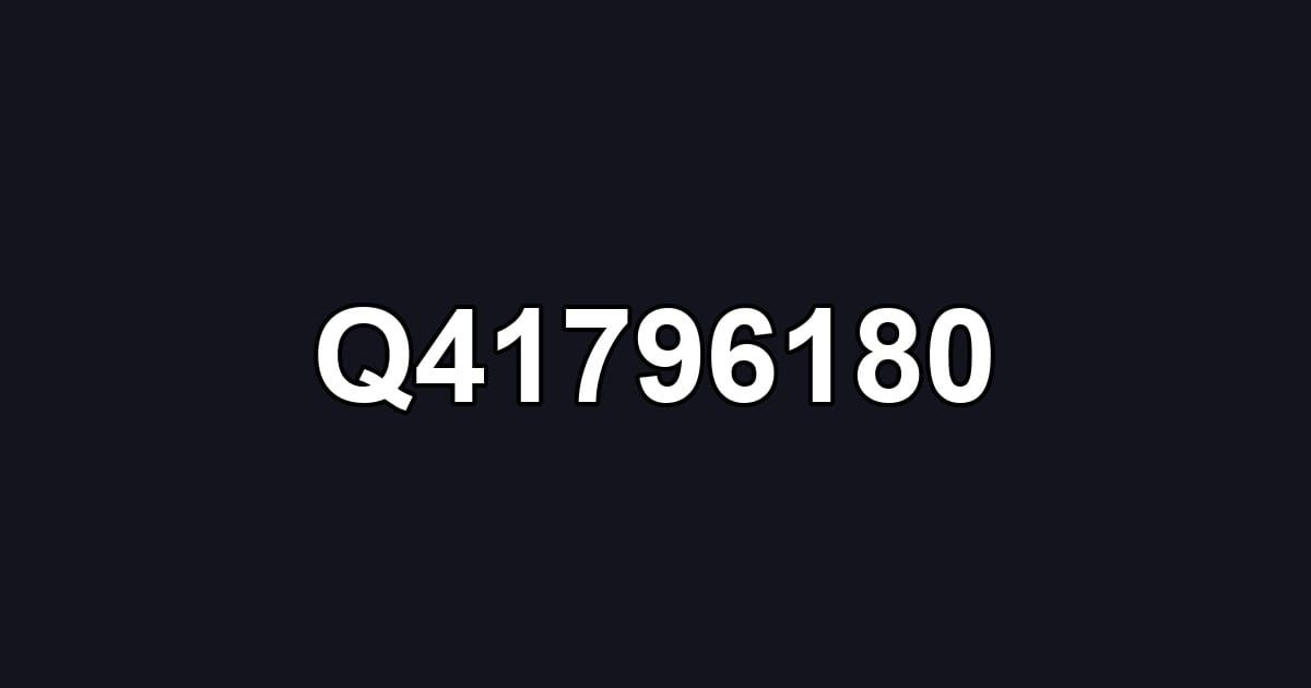 Q41796180