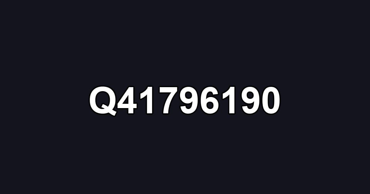 Q41796190