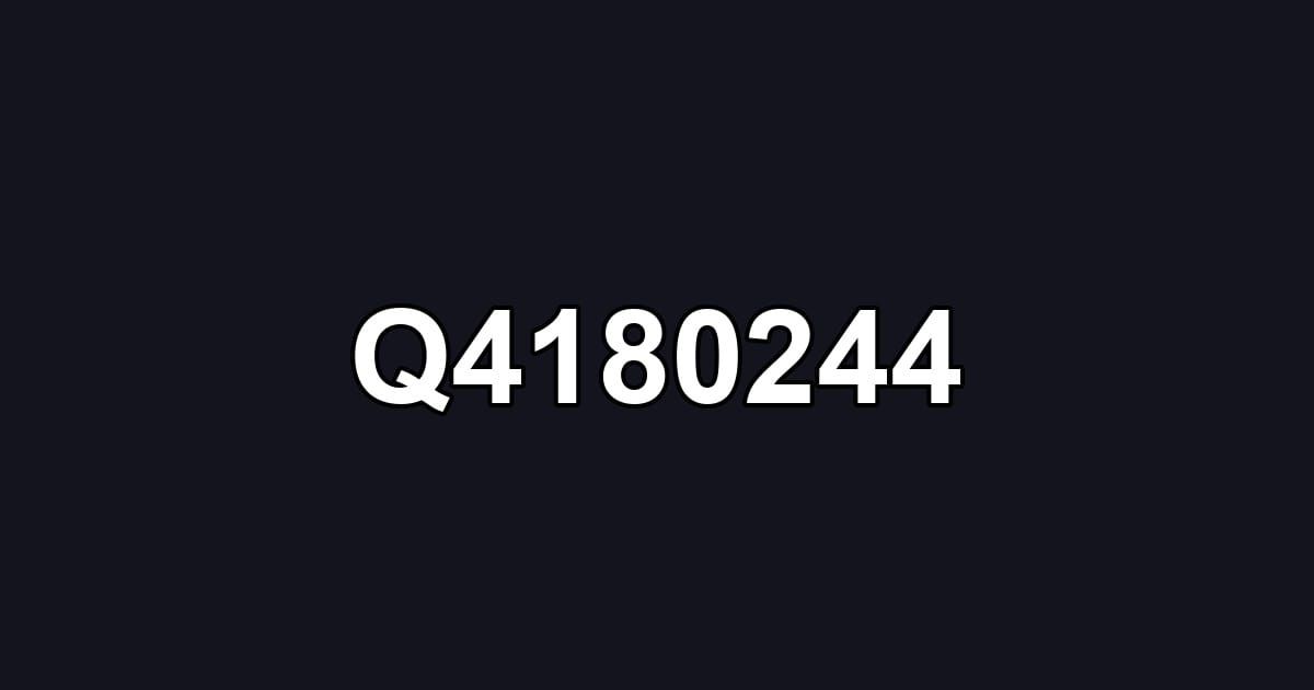 Q4180244