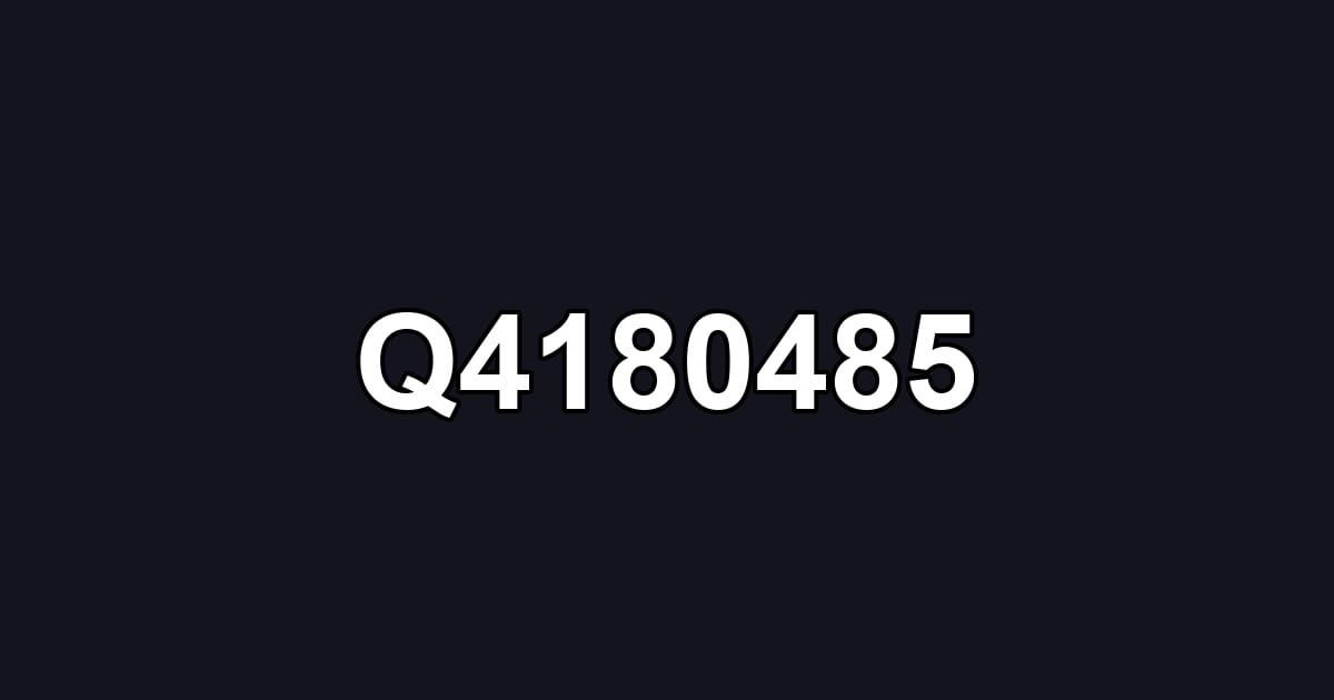 Q4180485