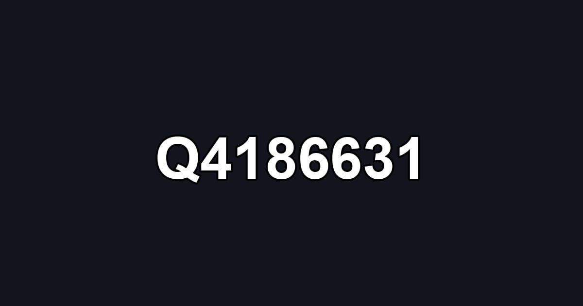 Q4186631