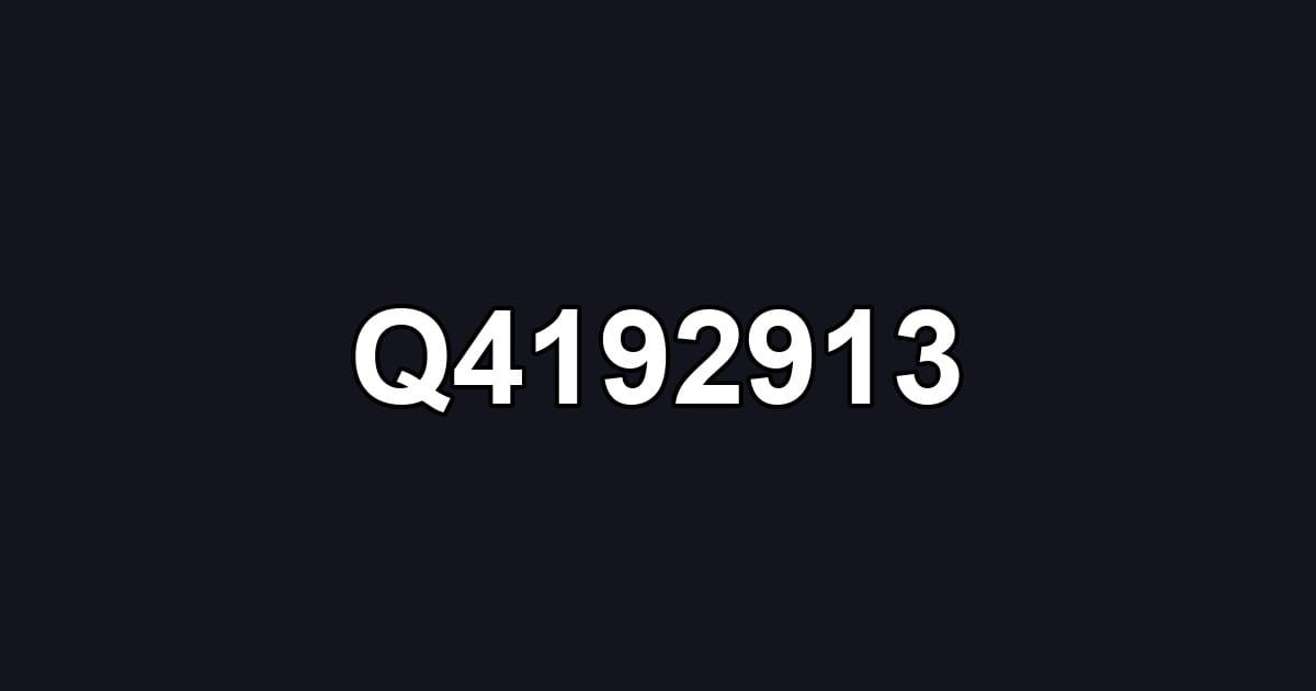 Q4192913