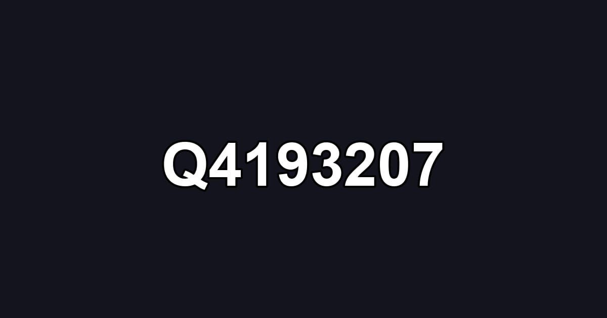 Q4193207