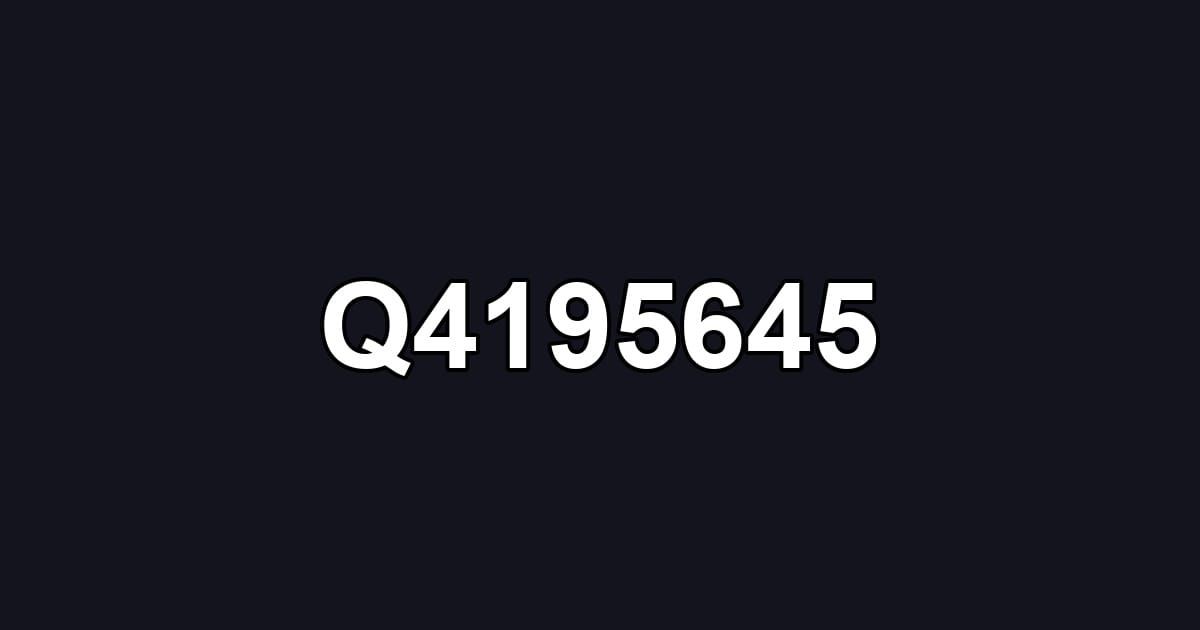 Q4195645