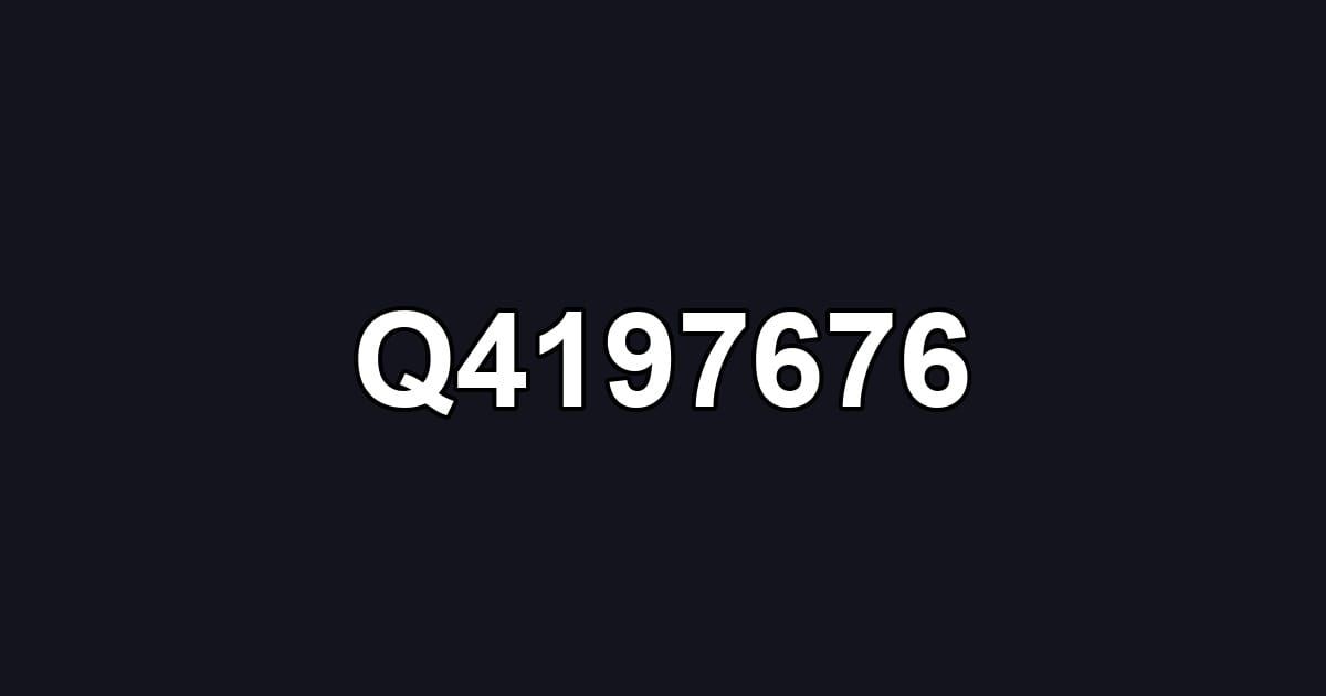 Q4197676