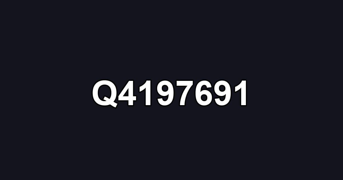 Q4197691