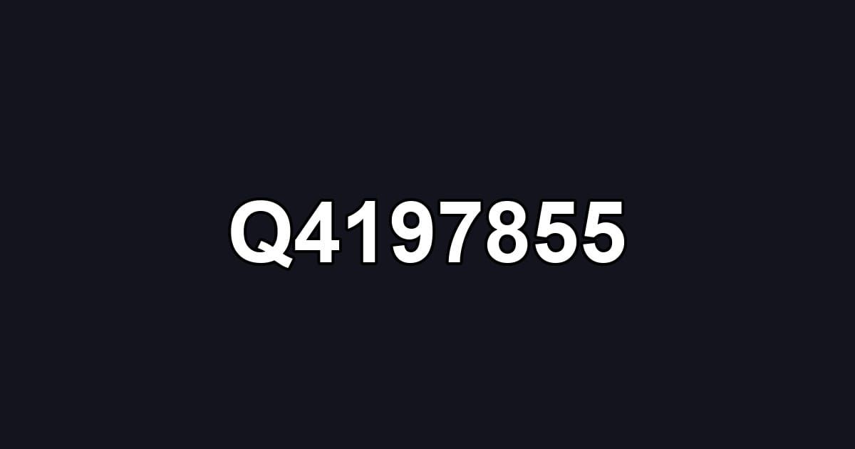 Q4197855
