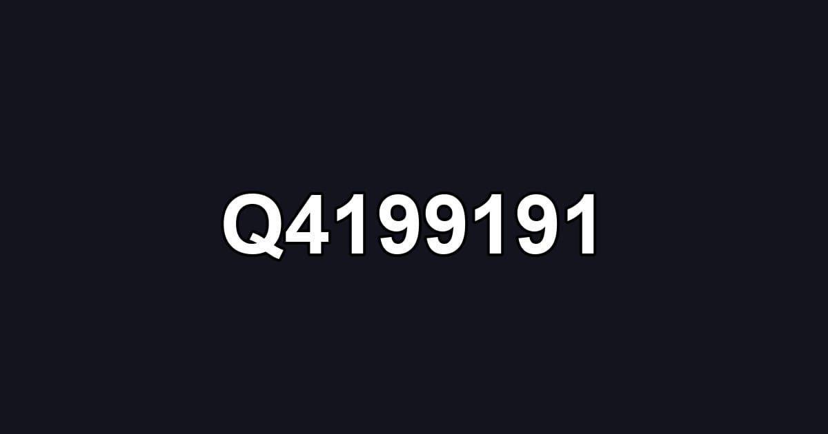 Q4199191